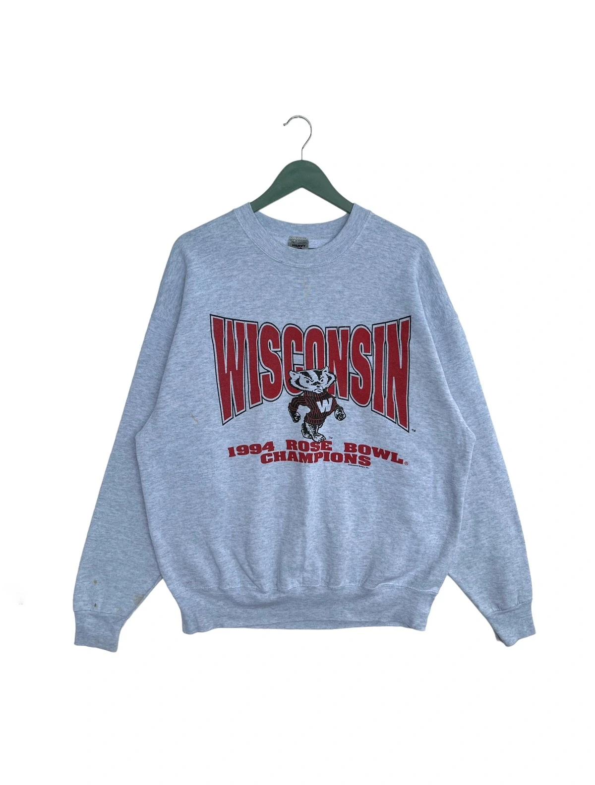 1994 Wisconsin University Rose Bowl Champion Sweatshirt T-shirt, NFL Football Teams Gifts For Fans