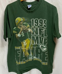 1995 Brett Favre Green Bay Packers Sweatshirt T-shirt Ideal Gift for NFL Fans