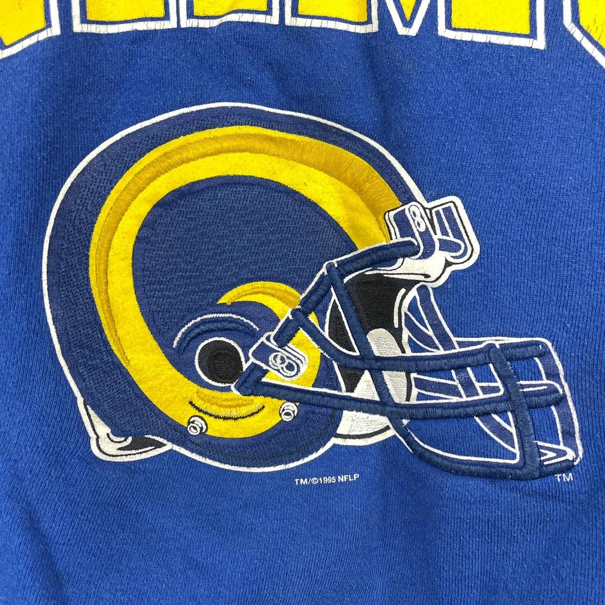 1995 Starter St Luis Rams Football Sweatshirt T-shirt Ideal Gift for NFL Fans - Image 2