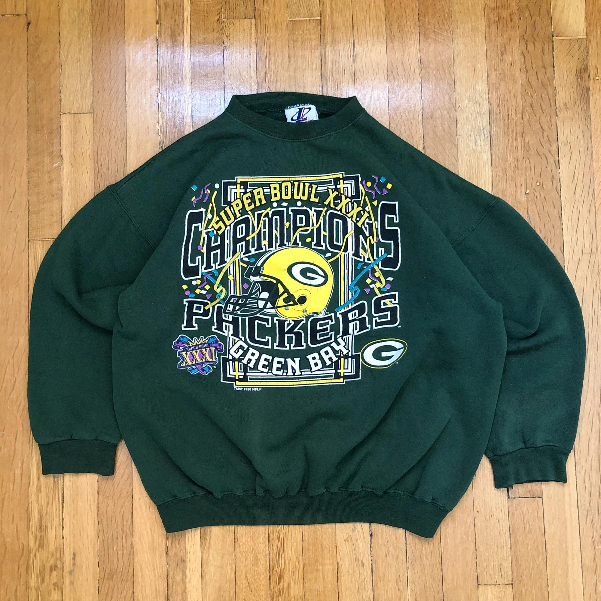 1996 Boxy super Bowl Xxxi Champions Packers Sweatshirt T-shirt, NFL Football Teams Gifts For Fans