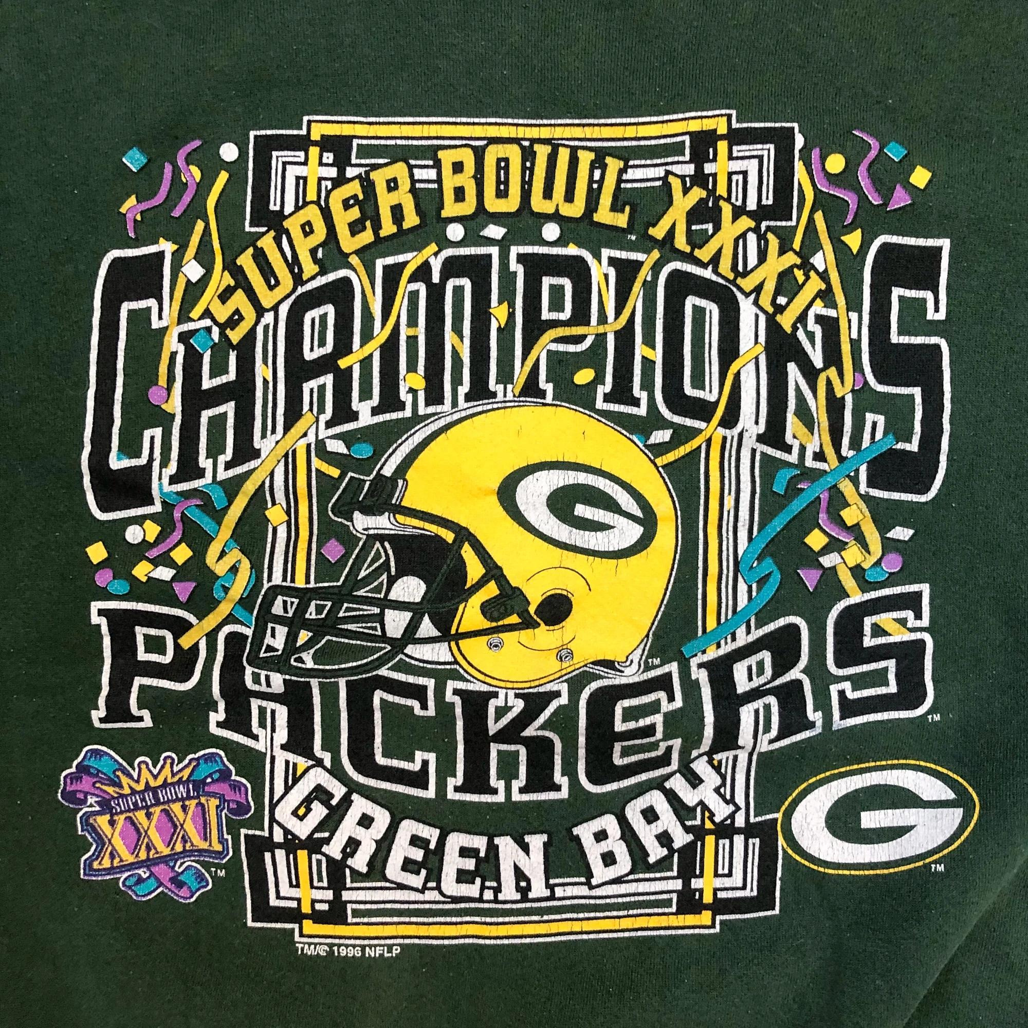 1996 Boxy super Bowl Xxxi Champions Packers Sweatshirt T-shirt, NFL Football Teams Gifts For Fans - Image 2