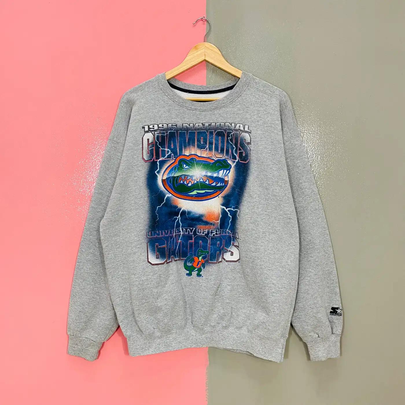1996 Starter National Champion Florida Gators Apparel T-Shirt, Sweatshirt Hoodie For Ncaa Fans