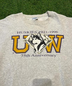 1996 Washington Huskies 75Th Anniversary, Uw Basketball Hoodie College Student Gifts