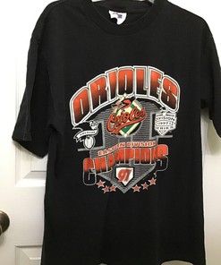 1997 Eastern Division Champs Baltimore Orioles Vintage T-Shirt For Men