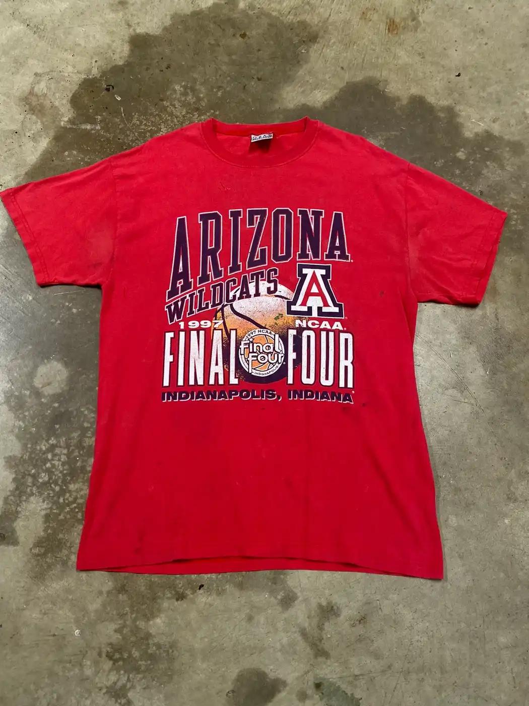 1997 Final Four Arizona Wild Cats T-Shirt Sweatshirt American Football Sweatshirt Sports Gifts