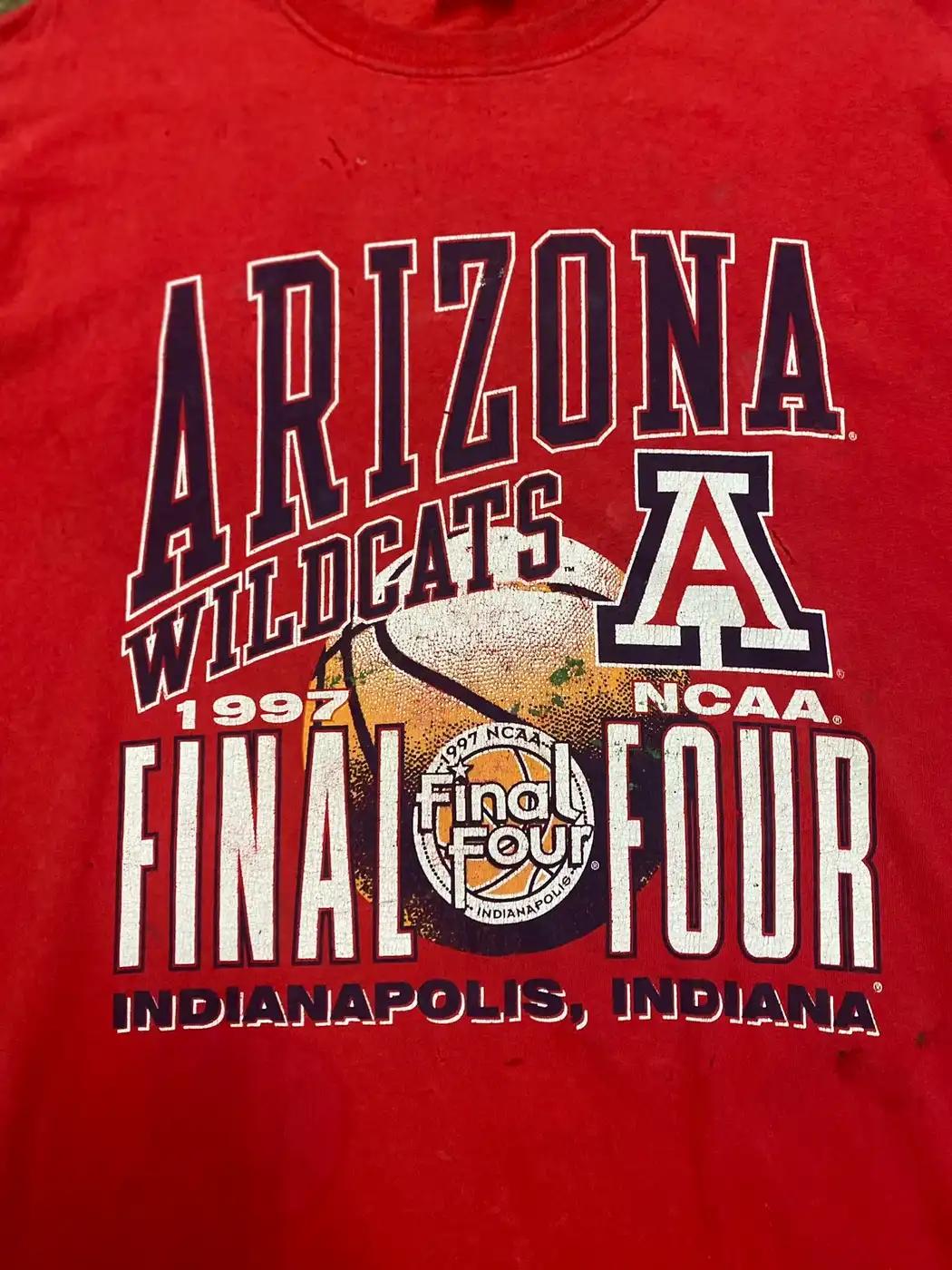 1997 Final Four Arizona Wild Cats T-Shirt Sweatshirt American Football Sweatshirt Sports Gifts - Image 2