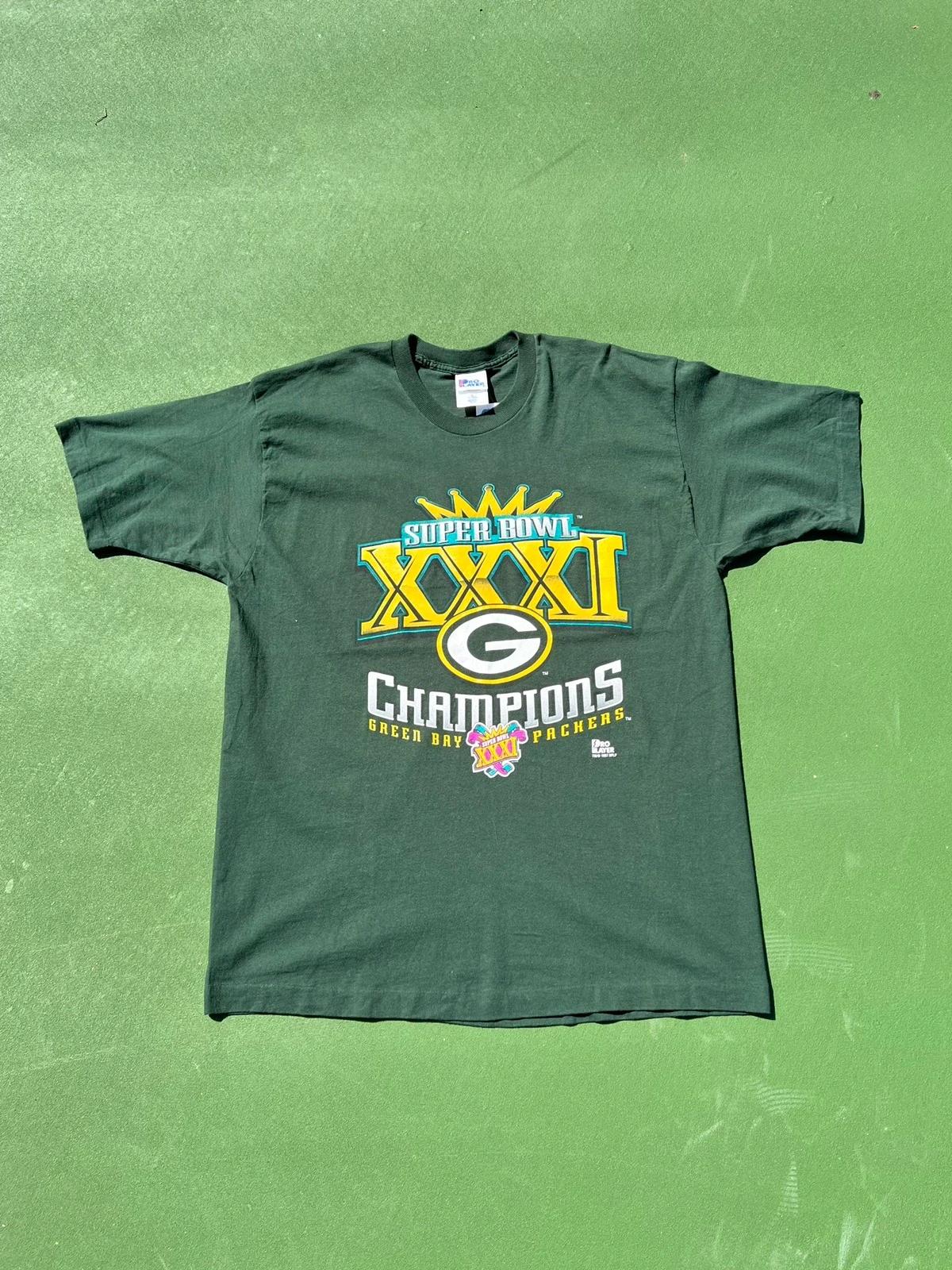 1997 Super Bowl Xxxi Green Bay Packers Sweatshirt T-shirt, NFL Football Teams Gifts For Fans