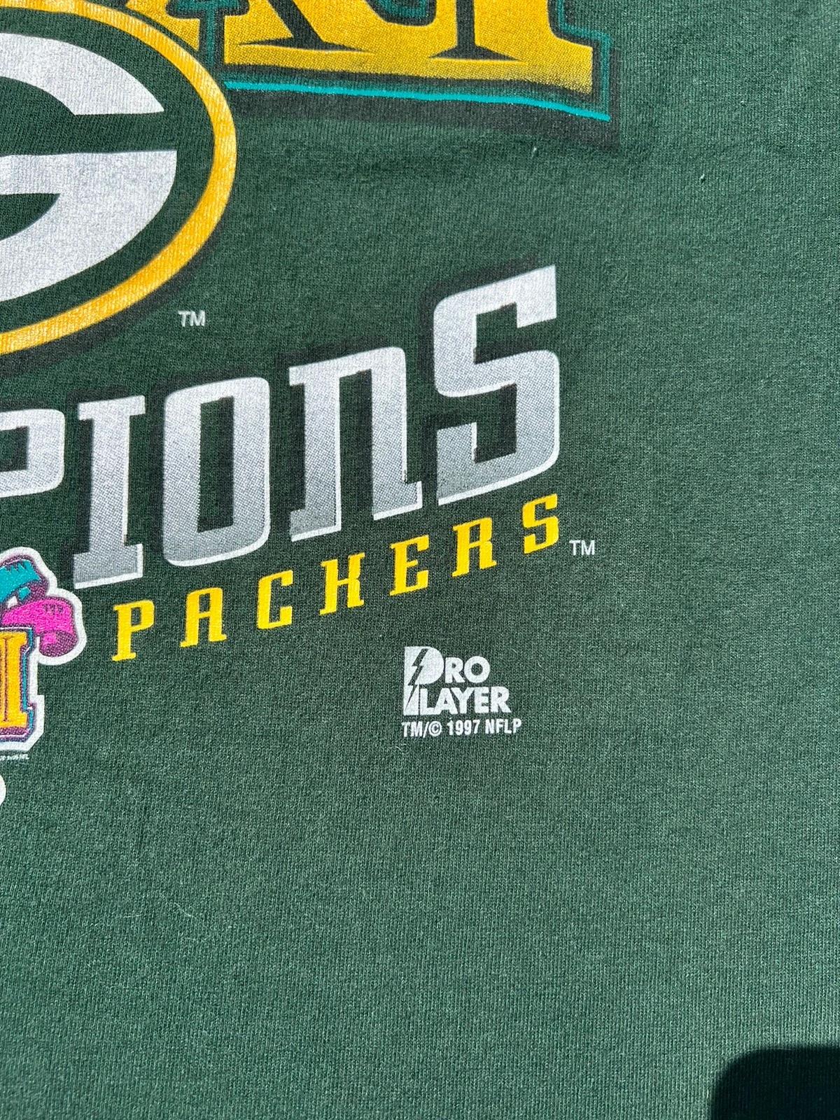 1997 Super Bowl Xxxi Green Bay Packers Sweatshirt T-shirt, NFL Football Teams Gifts For Fans - Image 2