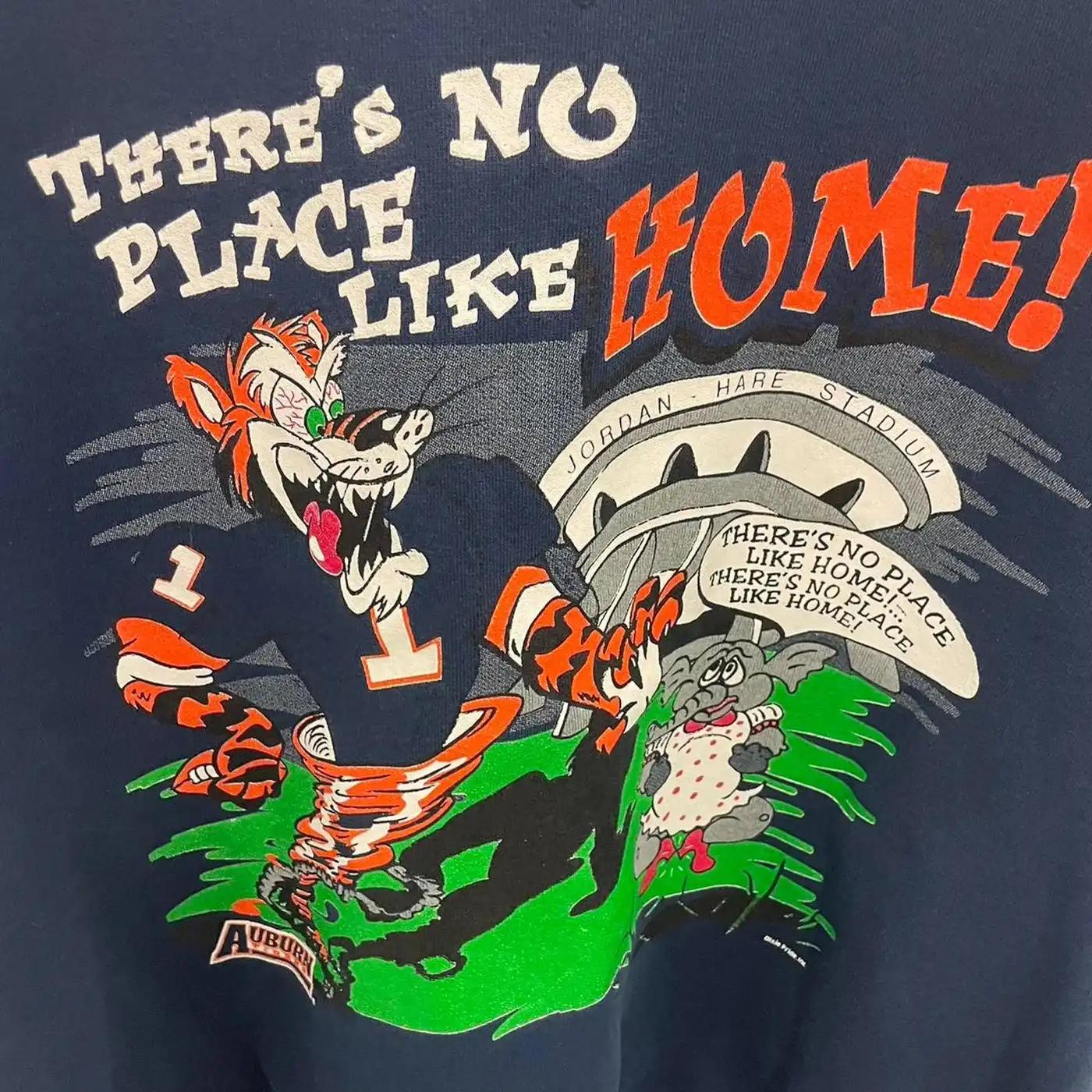 1997 Vintage Style Russell Athletic Auburn Tigers University American Sweatshirt Gifts For Ncaa - Image 2
