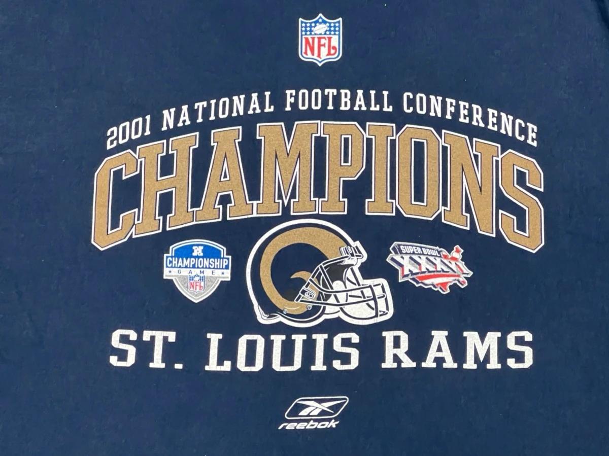 2000 St Louis Rams Super Bowl Sweatshirt T-shirt Ideal Gift for NFL Fans - Image 2