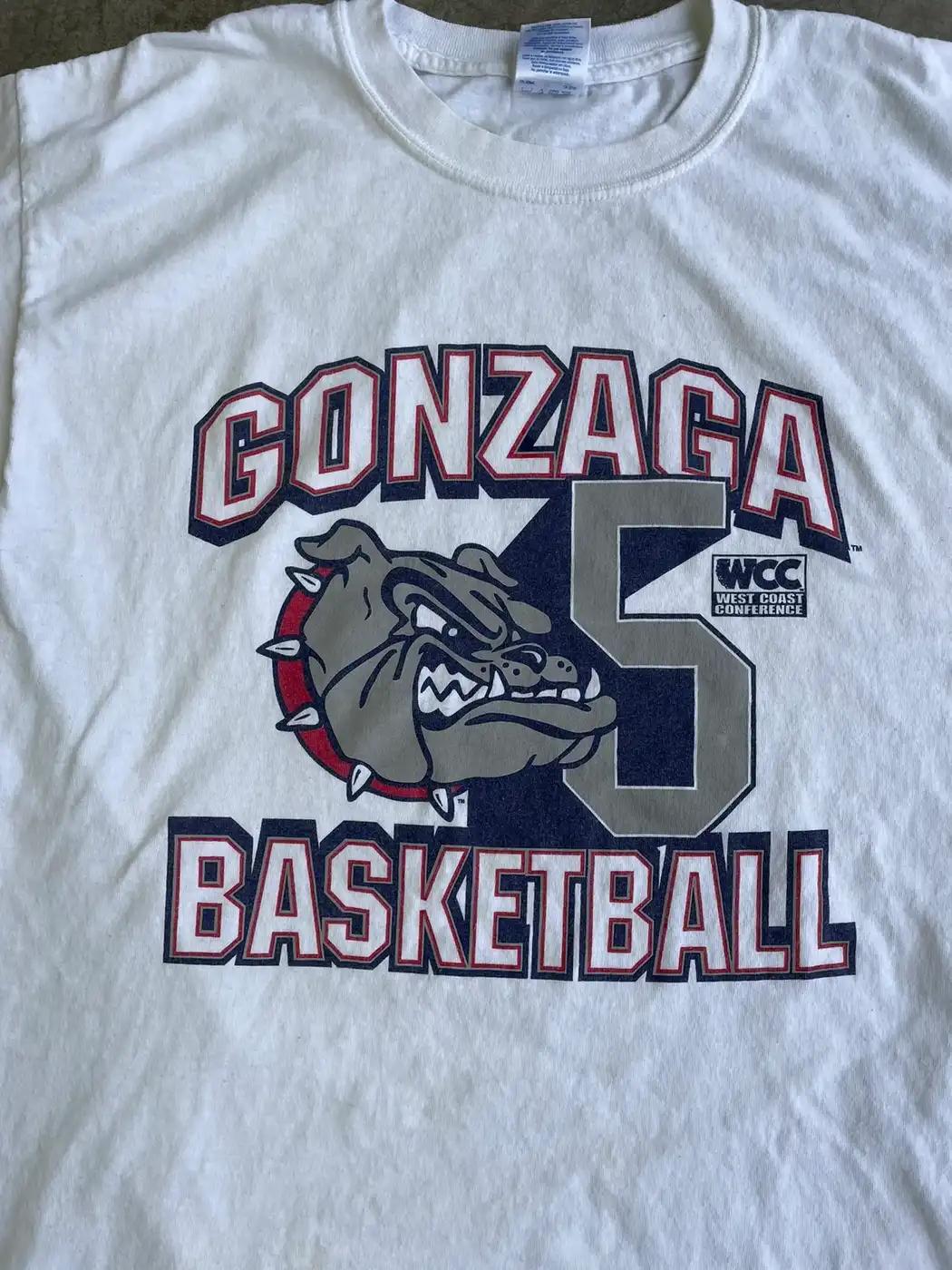 2000’S Gonzaga Basketball Sweatshirt Hoodie Football Game Day T-Shirt Lover - Image 2