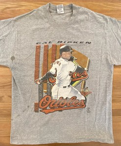 2001 Cal Ripken Orioles T-Shirt In Various Sizes