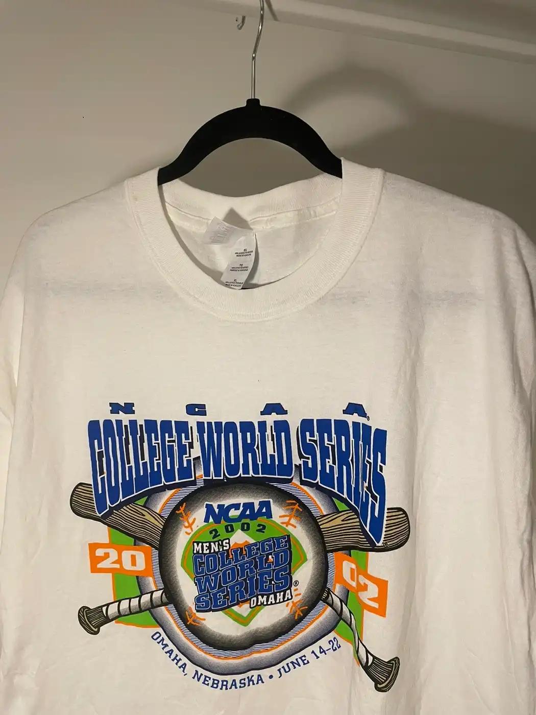 2002 Ncaa College World Series T-Shirt Sweatshirt American Football Sweatshirt Sports Gifts