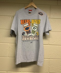 2003 Inaugural Packers Vs Bears Game Vintage Sweatshirt T-shirt Perfect Gift for NFL Fans