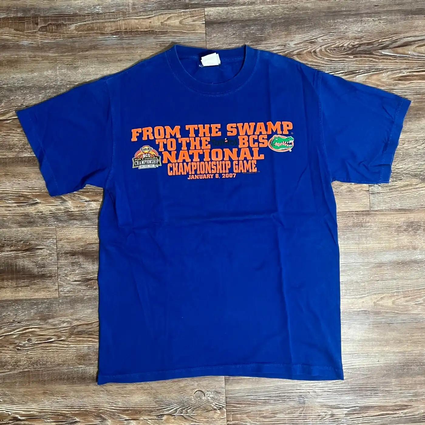2007 Florida Gators Tostitos Bcs National Championship T-Shirt Sweatshirt Hoodie American Football Gifts Lover