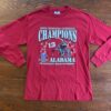 2009 Alabama Football National Champions Long Sleeve T-Shirt Sweatshirt Hoodie Full Size Gifts For Ncaa