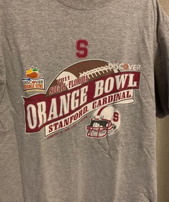 2011 Stanford Football Orange Bowl Tee Sweatshirt, Hoodie, Full Size Gifts For Fans