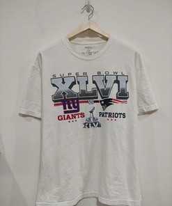 2011 Super Bowl Xlvi Giants Vs Patriots Sweatshirt T-shirt Ideal Gift for NFL Fans