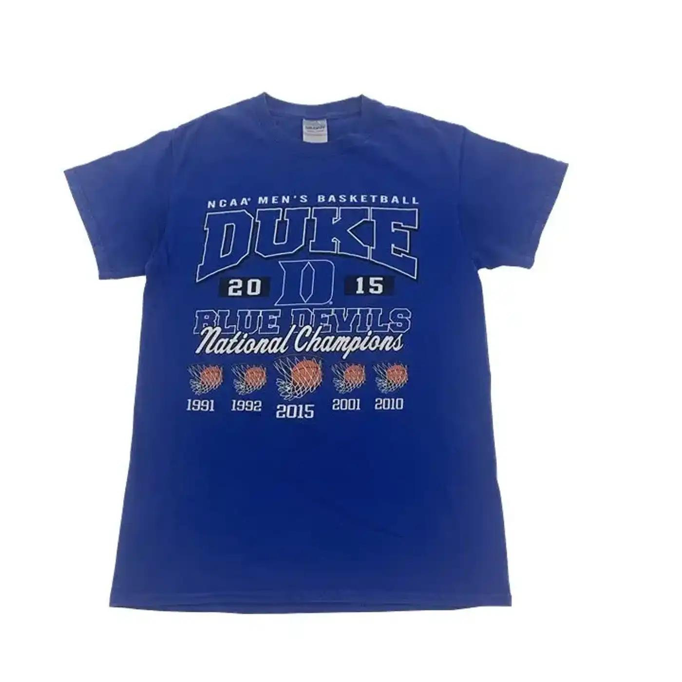 2015 Duke Devils Basketball National Champs T-Shirt Sweatshirt Hoodie American Football Gifts Lover