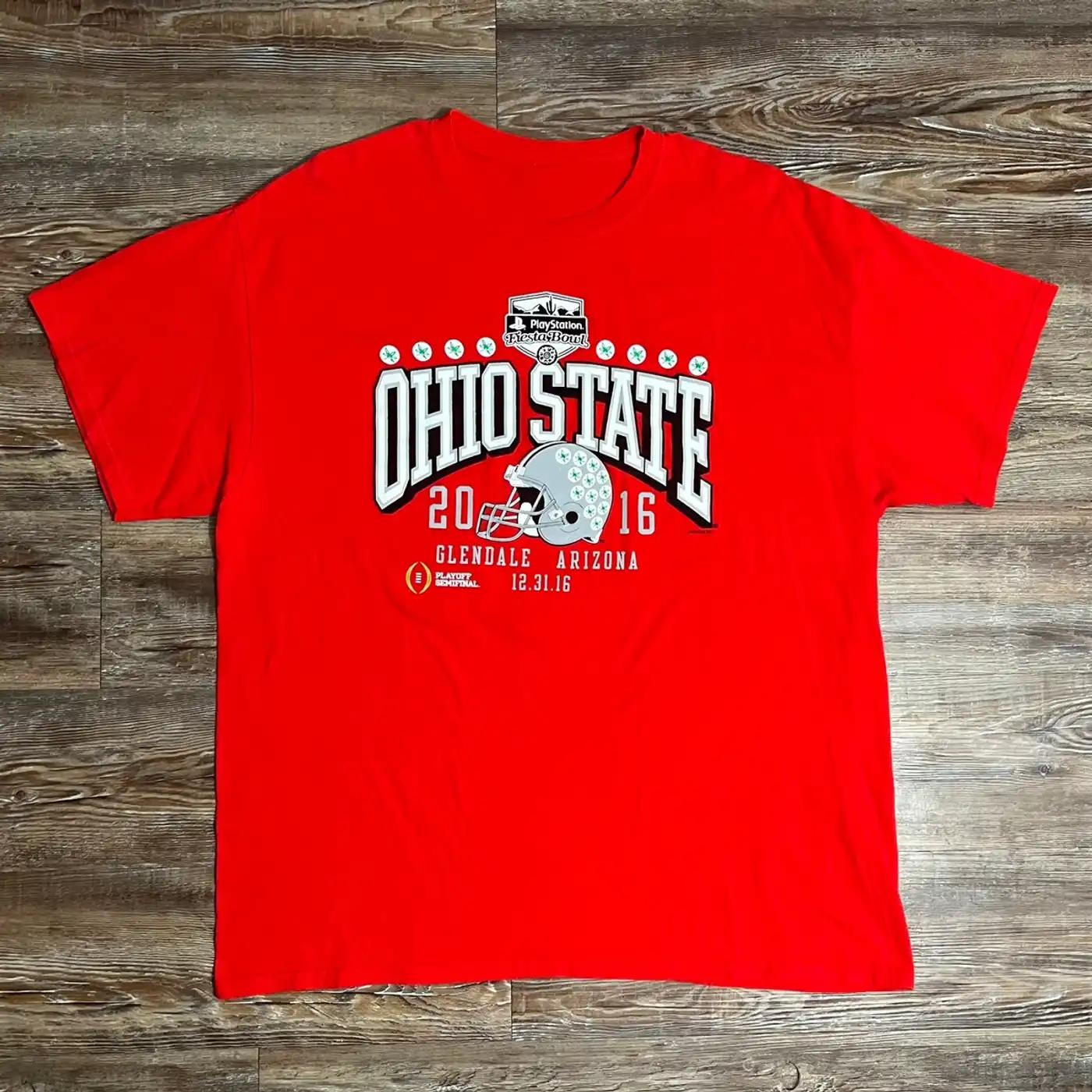 2016 Playstation Fiesta Bowl Ohio State Clemson College T-Shirt Sweatshirt Hoodie American Football Gifts Lover