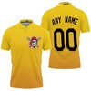 2020 MLB Pittsburgh Pirates Yellow Logo All Over Print Polo Shirt with 3D Design