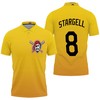 2020 Yellow Polo Shirt for Pittsburgh Pirates Fans: Willie Stargell #8 Great Player Tribute