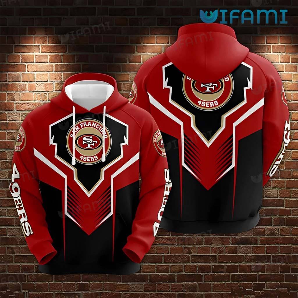 3D Armor Design Zip Up Hoodie 3D San Francisco 49ers Gift