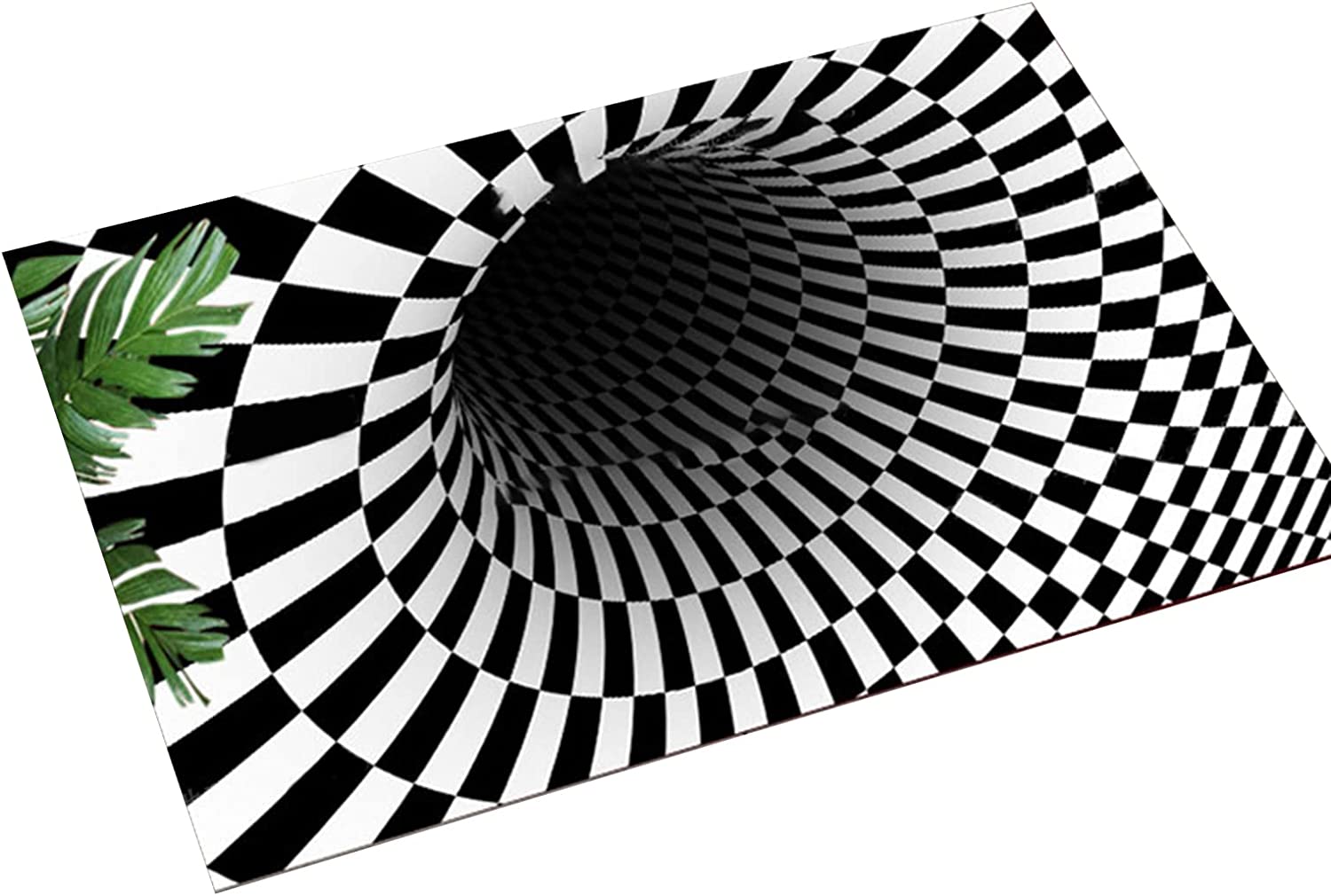 3D Carpet Bottomless Hole Optical Illusion Area Rug - Vortexes Illusion Large Rugs Floor Mat by Altsuceser - Image 2