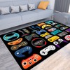 3D Gaming Rug T-Shirt, Hoodie, Sweatshirt: Game Rug Teen Boys Carpet with Game Controller Decoration