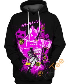 3D Hoodie with Yoshikage Kira Design