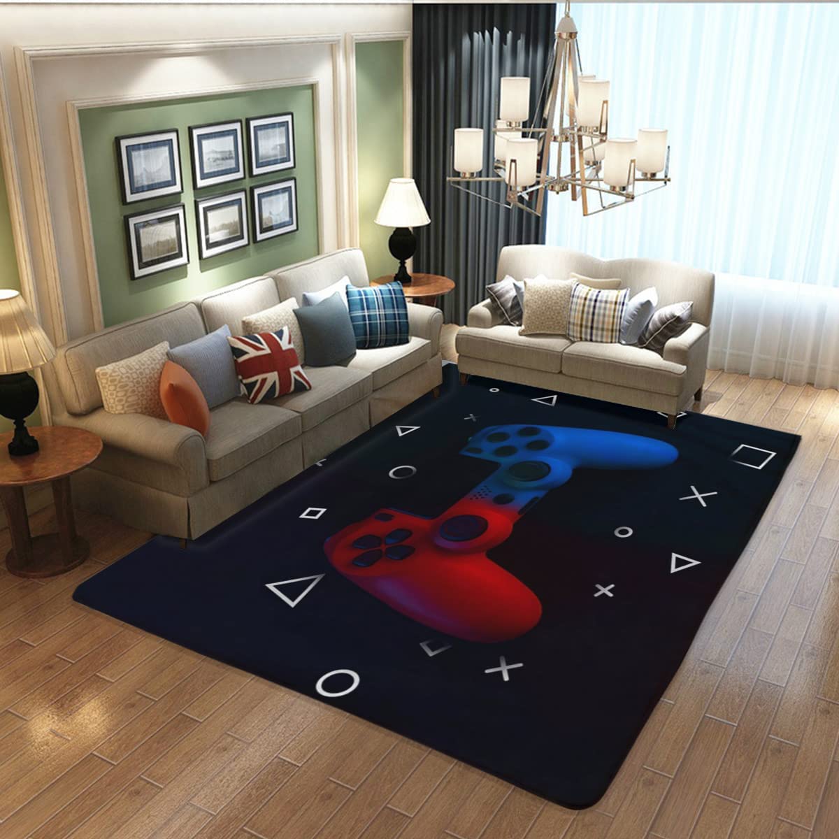 3D Printed Gamer Doormats & Carpets for Boys Bedroom - Perfect for Game Room Decor