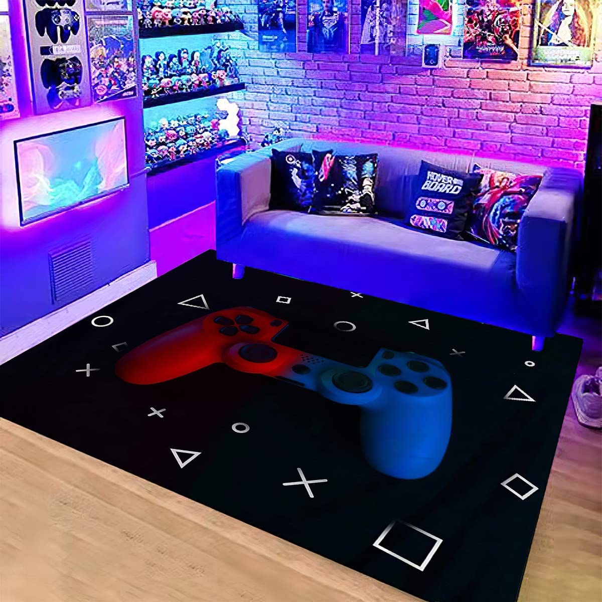 3D Printed Gamer Doormats & Carpets for Boys Bedroom - Perfect for Game Room Decor - Image 2