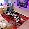 3D Printed Gaming Rug for Kids - Large Area Carpets with Game Gamepad and T-Shirt, Hoodie, Sweatshirt Kids game room rug