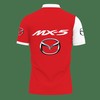 3D Printed Mazda Mx-5 Lph-Ht Polo Shirt Ver 1 in Red: High-Quality and Style Combined