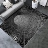 3D Rectangular Vortex Illusion Carpet: A Sophisticated Carpet for Your Living Room or Bedroom