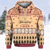 3D Ugly Hoodie with Yuengling Lager Beer Print