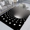 3D Vision Clown Door Mat - Halloween Coffee Table Mat for Living Room or Bedroom (Color11)