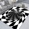 3D Vision Clown Door Mat - Halloween Coffee Table Mat for Living Room or Bedroom (Color13)