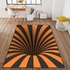3D Vision Clown Door Mat - Halloween Coffee Table Mat for Living Room or Bedroom (Color6)