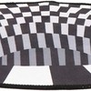 3D Visual Illusion Black and White Grid Area Rug: Anti-Slip and Durable Rug for Your Home Decor