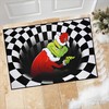 3D Visual Peacock Print Area Rug - Soft and Durable Floor Carpet for Personality