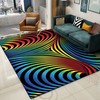 3D Vortex Illusion Rug Carpet: A Chic Carpet for Your Living Room or Bedroom