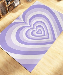 70s Personalized Area Rug for Chic Living Room or Bedroom Decoration