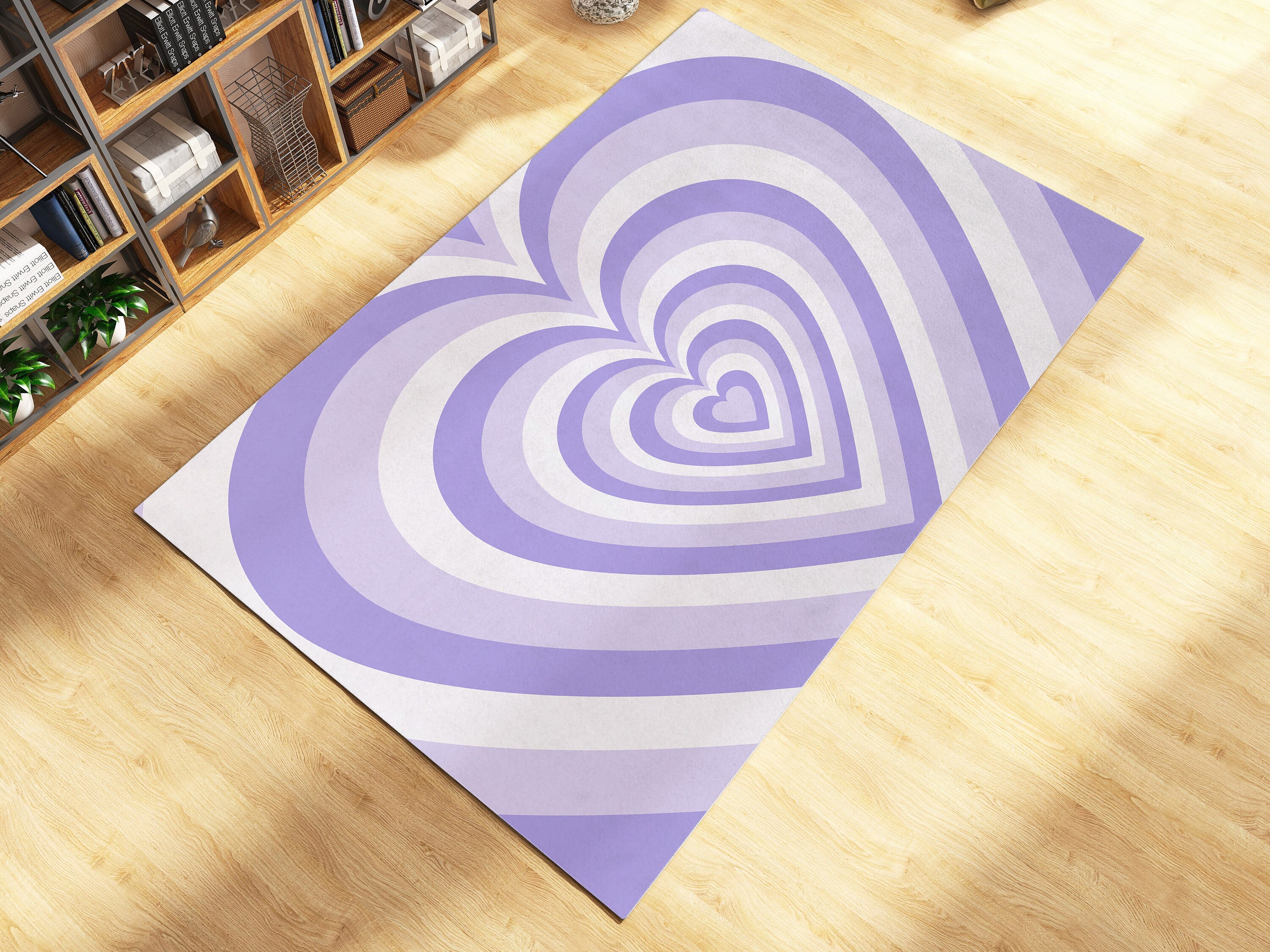 70s Personalized Area Rug for Chic Living Room or Bedroom Decoration
