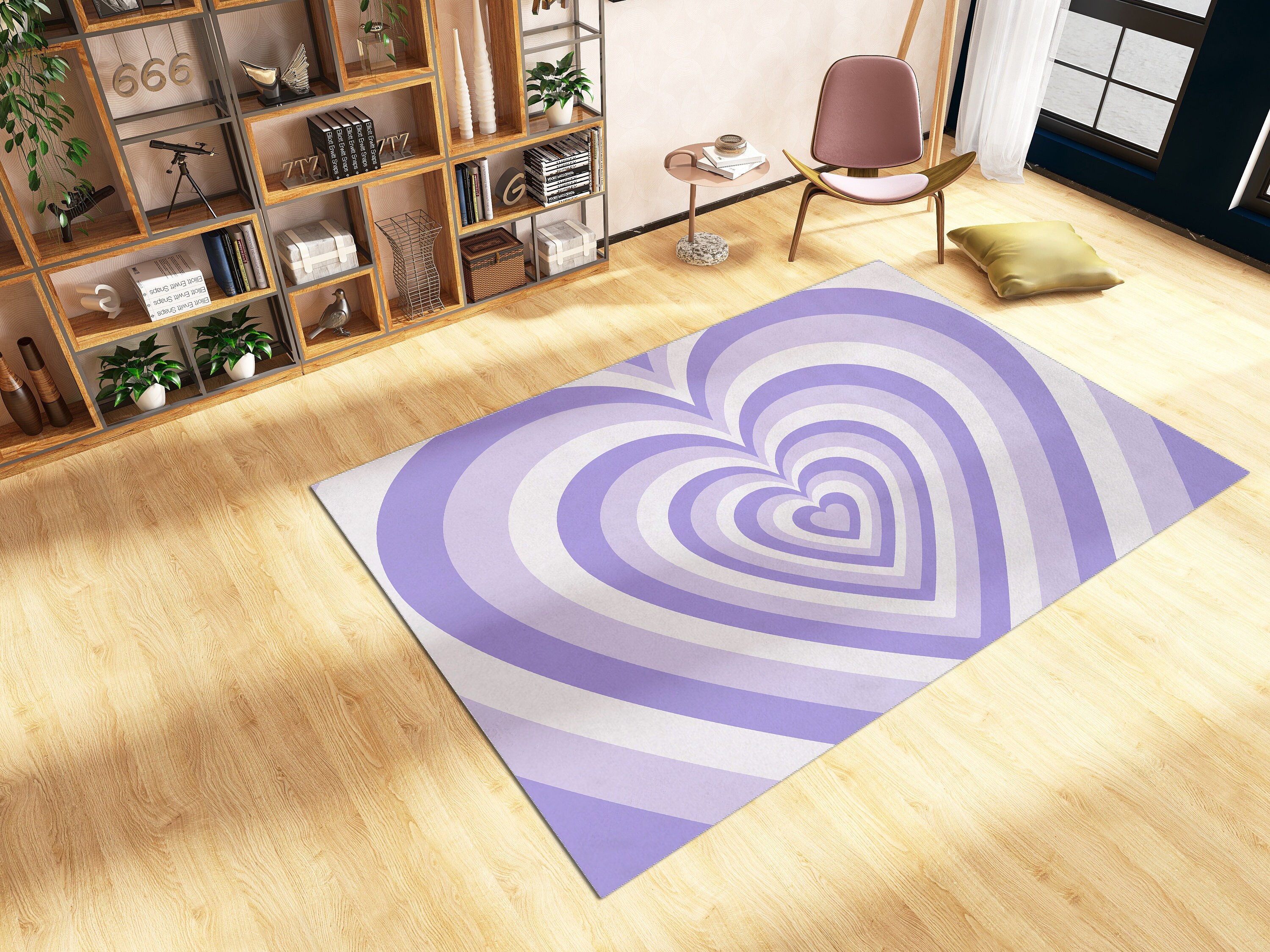 70s Personalized Area Rug for Chic Living Room or Bedroom Decoration - Image 4