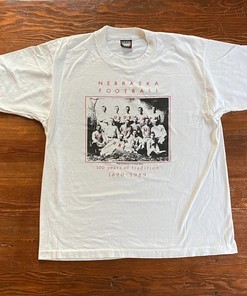 ‘89 Nebraska Football Anniversary Shirt Vintage Style Full Size Hoodie & Sweatshirt