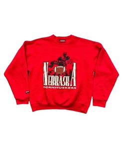 90S Jansport Nebraska Cornhuskers Football T-Shirt Sweatshirt American Football Sweatshirt Sports Gifts