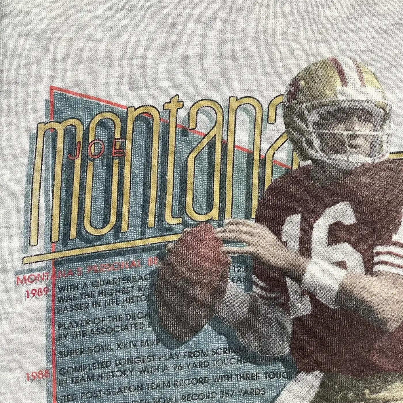 90S Joe Montana Story Games Crewneck T-Shirt, Hoodie, And Sweatshirt Gift For Nfl Fans - Image 2
