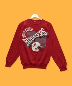 90S University Of Nebraska Shirt, Vintage Nebraska Cornhuskers Sweatshirt Hoodie All Size, Hoodie