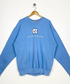 90S University Of North Carolina Tar Heels Sweatshirt Hoodie Football Game Day T-Shirt Lover